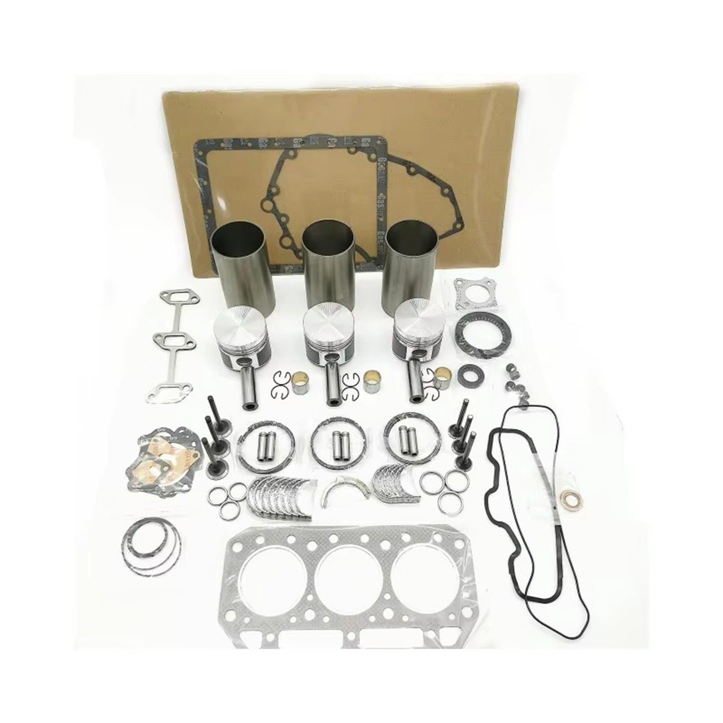 3T75 Engine Overhaul Rebuild kit For Yanmar YM220D YM250 Tractor Excavator(Ship to US Only.)