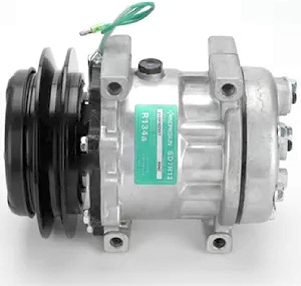 Air Conditioning Compressor 82436934 for Volvo Penta TAD570VE TAD571VE TAD572VE TAD870VE TAD871VE - KUDUPARTS