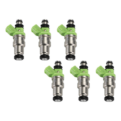 6 Pieces Fuel Injector 23209-70080 23250-70080 for Toyota Cressida Supra 1989-19(Ship to US Only.)