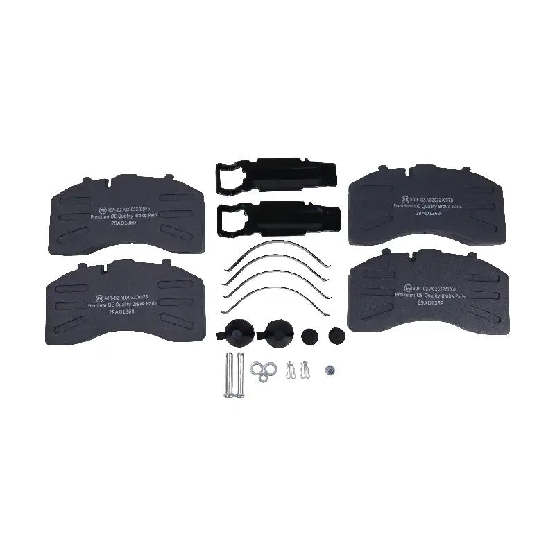 Kit de réparation de plaquettes de frein à disque pneumatiques Bendix K129276 K129276BXW pour camions et tracteurs.