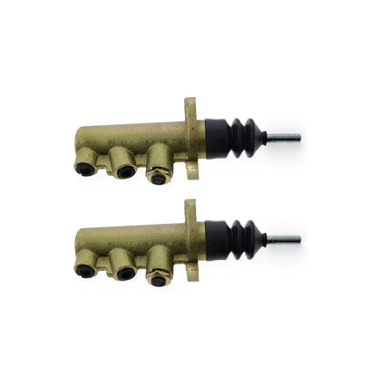 2 Pieces Brake Master Cylinder 3614780M91 for Massey Ferguson Tractor 342 352 362 365 372N 375 382 382N 390 390T 396 398 399
