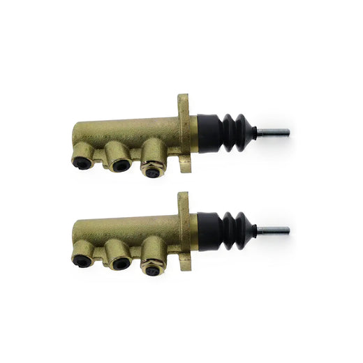 2 Pieces Brake Master Cylinder 3614780M91 for Massey Ferguson Tractor 342 352 362 365 372N 375 382 382N 390 390T 396 398 399 - KUDUPARTS
