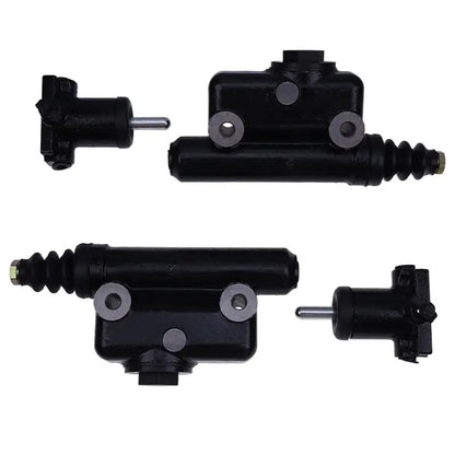 2 maîtres-cylindres de frein L25419 et 2 cylindres récepteurs A51976 G109413 pour Case 450B, 480, 480B, 480D, 580 et 580B
