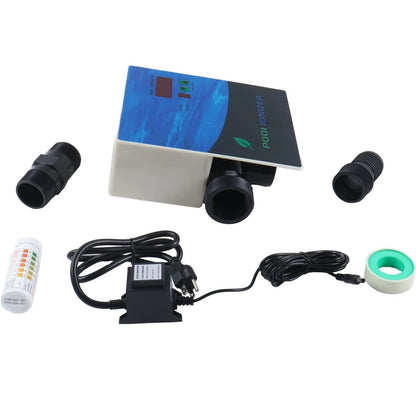 Système complet d'entretien et de désinfection des piscines hors sol avec ioniseur, outil 444301 pour moteur Detroit série 60 et spas.