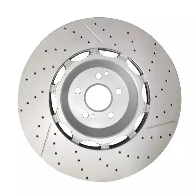 2 disques de frein avant A2224212612 pour Mercedes-Benz Maybach S650, S63 AMG, S450 et S560 (2014-2020)