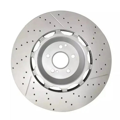 2 disques de frein avant A2224212612 pour Mercedes-Benz Maybach S650, S63 AMG, S450 et S560 (2014-2020)