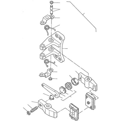 Brake Pad Kit 3230266M1 3241204R2 for Komatsu Wheel Loader 35D 44C 44D DI 50E 55C