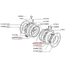 Disque de frein 5102783 pour tracteur New Holland 115-90, 130-90 DT, 140-90, 140-90 DT, 160-90, 160-90 DT, 180-90, 180-90 DT