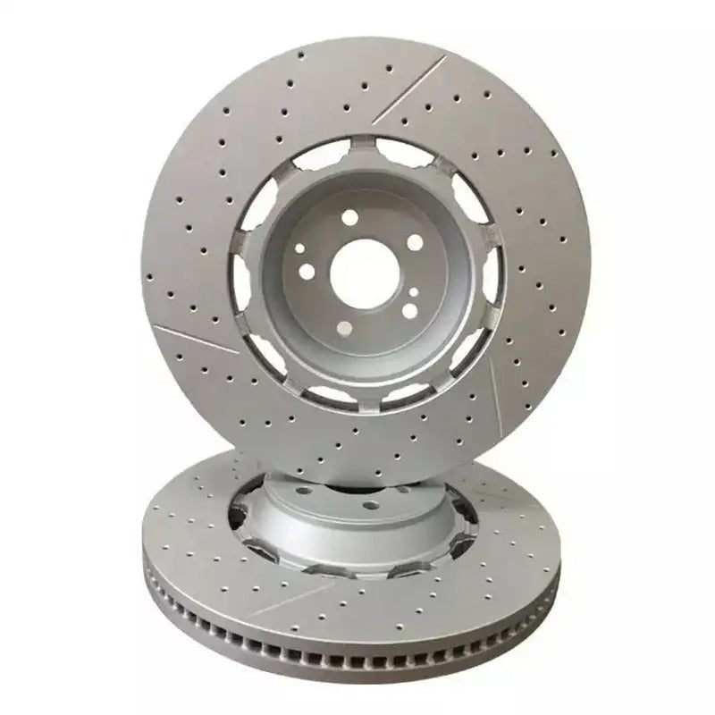 2 disques de frein avant A2224212612 pour Mercedes-Benz Maybach S650, S63 AMG, S450 et S560 (2014-2020)