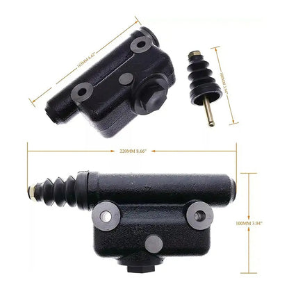 Backhoe Brake Master & Slave Cylinder Kit L25419 A51976 for Case 450B 450C 480 480B 480C 480D 580 580B 580C 850B 850C 850D 855C