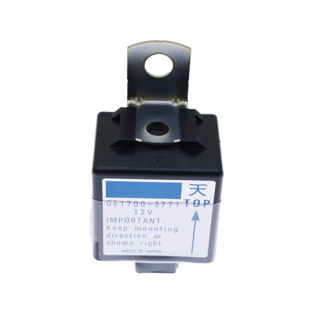 Time Delay Relay Solenoid 061700-3770 for Denso Kubota Engine Stop Relay 12V(Ship to US Only.) - KUDUPARTS