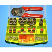 Kit de démarrage de connecteurs Deutsch DTM (116 pièces) et pince à sertir