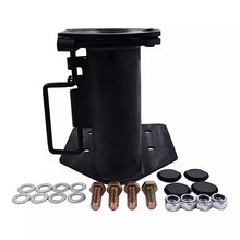 Kit de conversion adaptateur pour caravane à roues de 12 pouces vers boule d'attelage à col de cygne