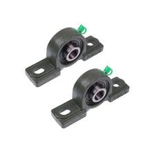 5/8" Pressed Steel Pillow Block Bearing SBPP202-10 SBPP202-10 for Lawn Mower Seeder Harvester - KUDUPARTS