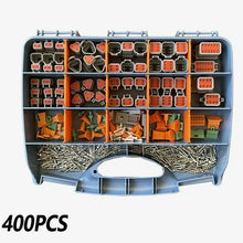 Kit de 400 connecteurs Deutsch DT pour câbles de calibre 14-16 AWG avec contacts estampés