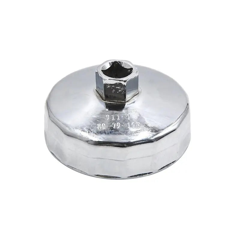 Clé à filtre à huile 79-80 mm à 15 cannelures, outil de démontage de bouchon 911-1 pour voiture