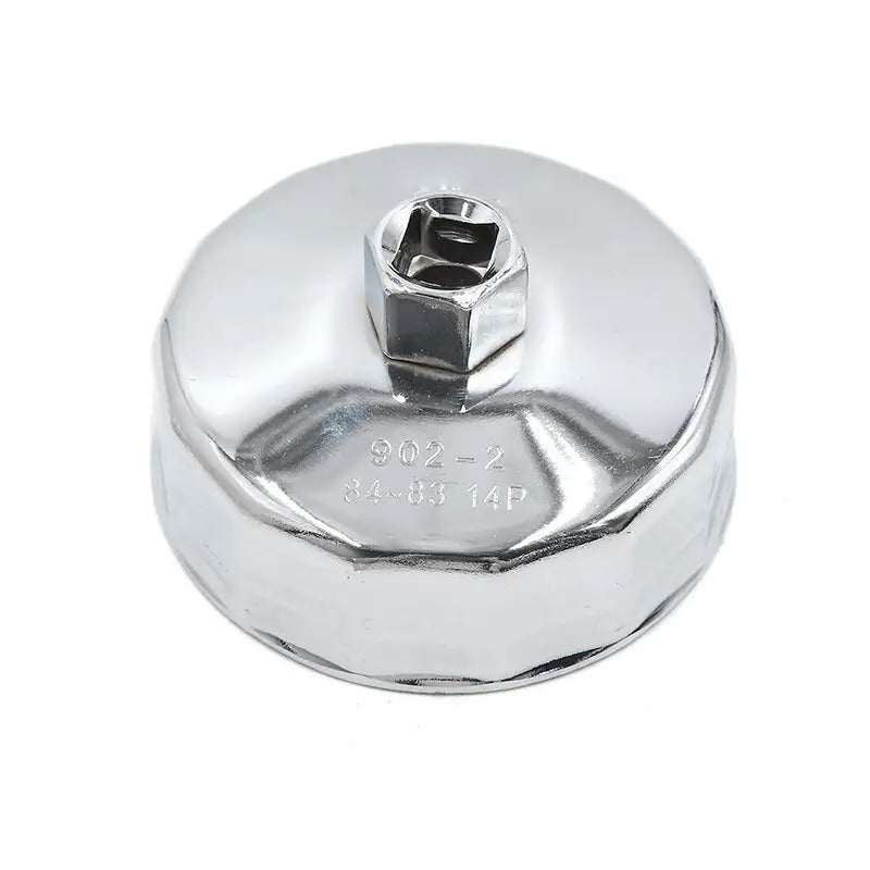 Clé à filtre à huile 84 mm, 14 cannelures, référence 902-2, pour Mercedes-Benz Sprinter 2.3L et 2.5L.