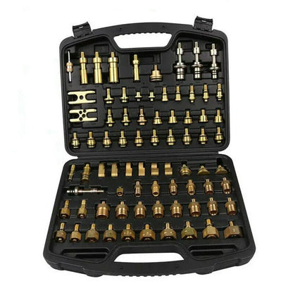 Kit de test de fuite de climatisation pour voitures européennes, américaines et asiatiques