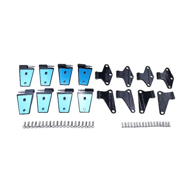 Body Door Hinge Replacement Set MMR.20089 MMR.20090 for Jeep Vehicle Wrangler JK - KUDUPARTS