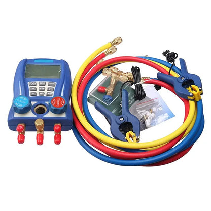 Manomètre numérique de pression et de vide pour réfrigération WK-6889