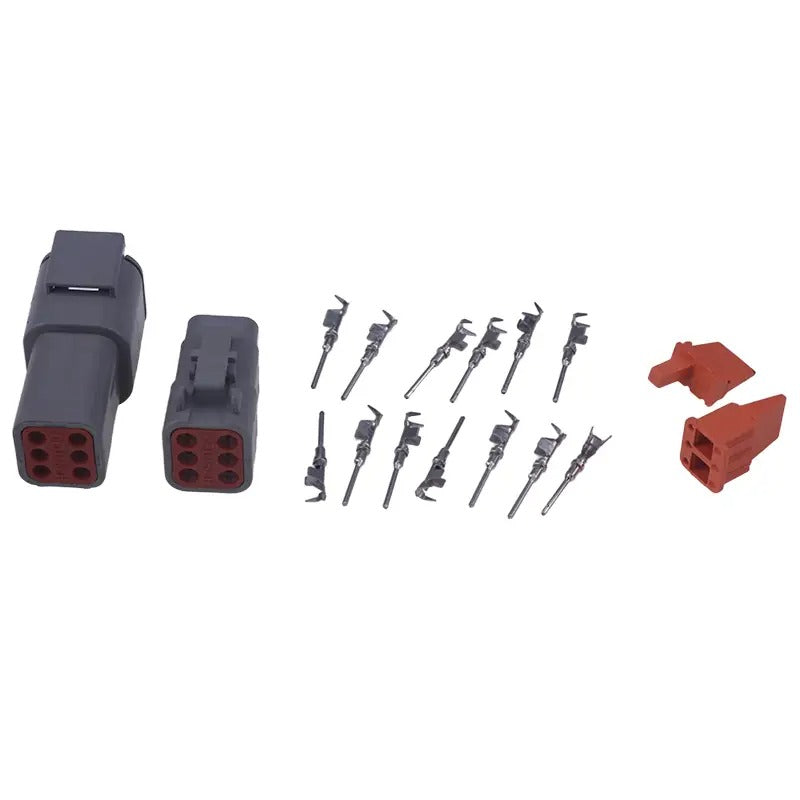 Male & Female Plug Kit 105329GT 105328GT for Genie Scissor Lift GS-1530 GS-1932 GS-2032 GS-2046 GS-3268 - KUDUPARTS