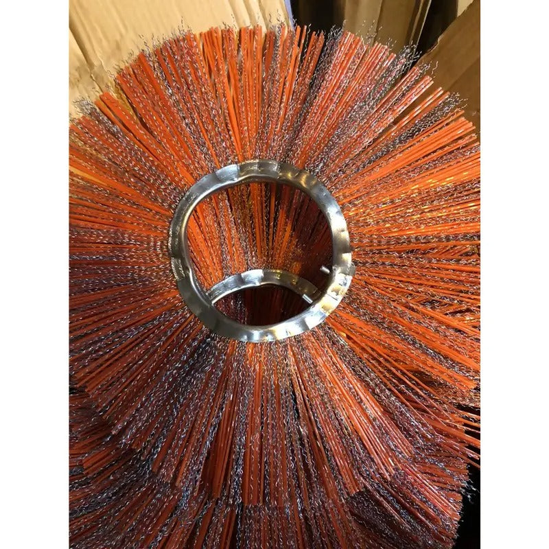 Brosse de balayage combinée en polyéthylène et fil métallique (2 pièces) 6989142 pour Bobcat