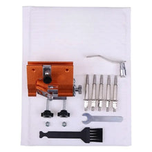 Portable Upgraded Manual Electric Sharpening Jig Set with Glove Brush Head Grinding Head for All Electric Saw Chain