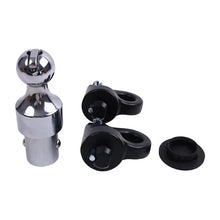 Kit de boule d'attelage à col de cygne et chaîne de sécurité Puck System 2-5/16" 60692 pour Ford F-250, F-350, F-450, Chevrolet Silverado, GMC Sierra et Nissan Titan XD