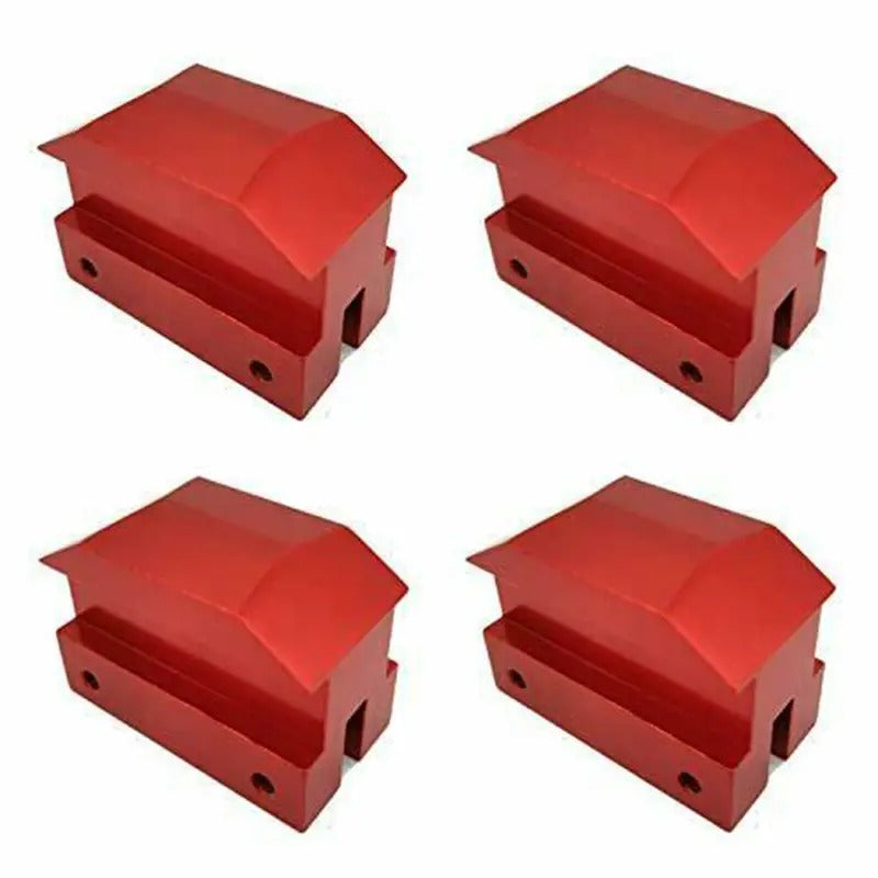 Ensemble de 4 patins de levage pour cric en aluminium anodisé JACKPAD08-RD-4 pour Chevrolet Camaro de 6e génération (2016-2018)