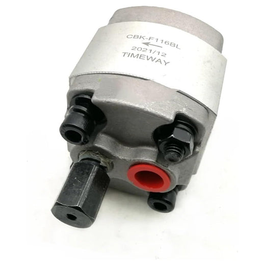 CBK High Pressure Oil Pumps for Car lift CBK-F120BL Mini Gear Pump for forklift Rear in Front Out 20Mpa Rotation: CCW - KUDUPARTS