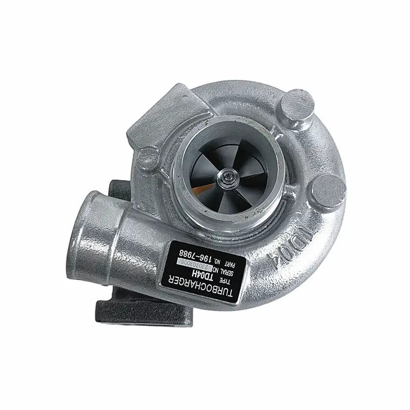 Turbo TD04HL Turbocharger ME080904 49189-02320 for Mitsubishi Engine 4D34T Sumitomo SH135U Kato HD510 HD512E HD513 - KUDUPARTS