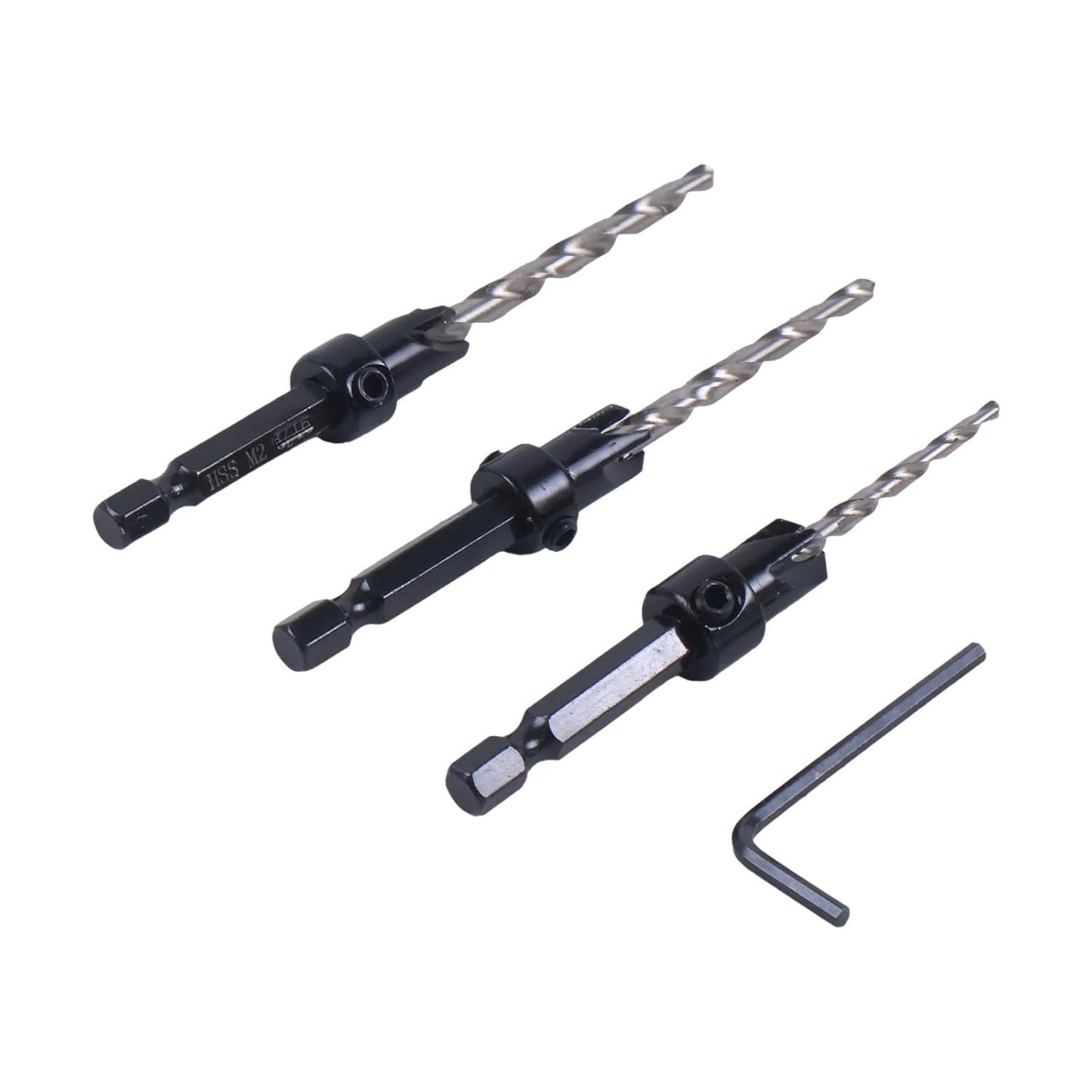 Aftermarket Milwaukee 48-13-5003 3 Pieces Countersink Drill Bit Set