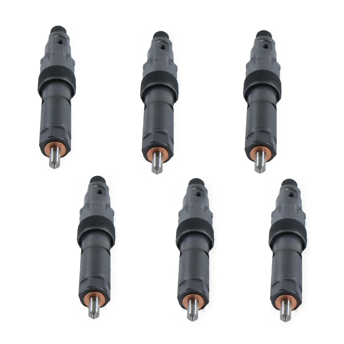 6pcs Fuel Injector SE501141 for John Deere 6081 Engine 4640 4840 7610 7710 7810 535 530B 540G 640G 748G(Ship to US Only.) - KUDUPARTS