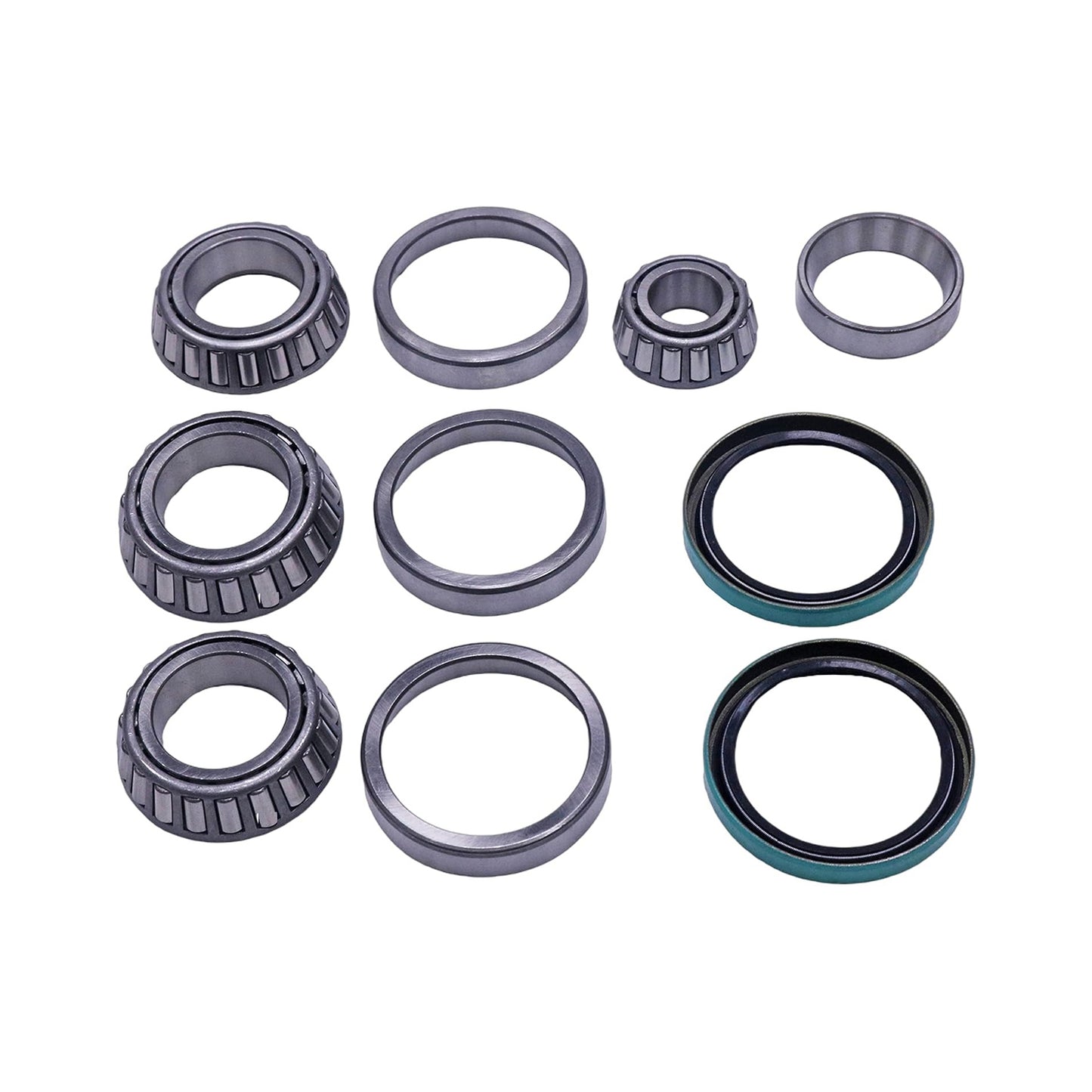 Bearing Kit LM67048 LM67010 LM11949 LM11910 19745 for Axles Trailer Wheel Hub