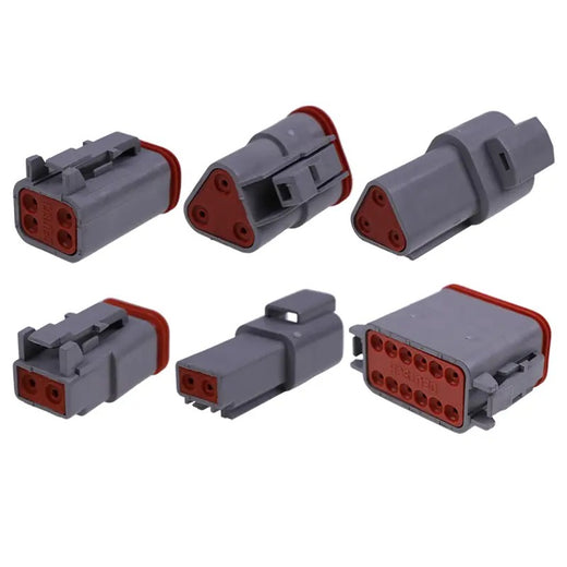 518 Pcs Deutsch DT Connector Kit 14-16AWG Solid Contacts - KUDUPARTS