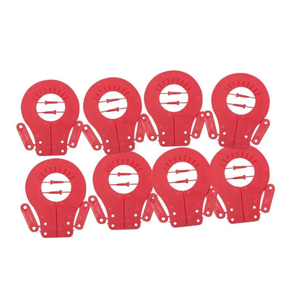 Kit de 8 cales d'axe de godet de 60 mm sans démontage pour pelles et chargeuses compactes Caterpillar, CAT, Bobcat, John Deere, Komatsu, Kubota, Takeuchi et CASE