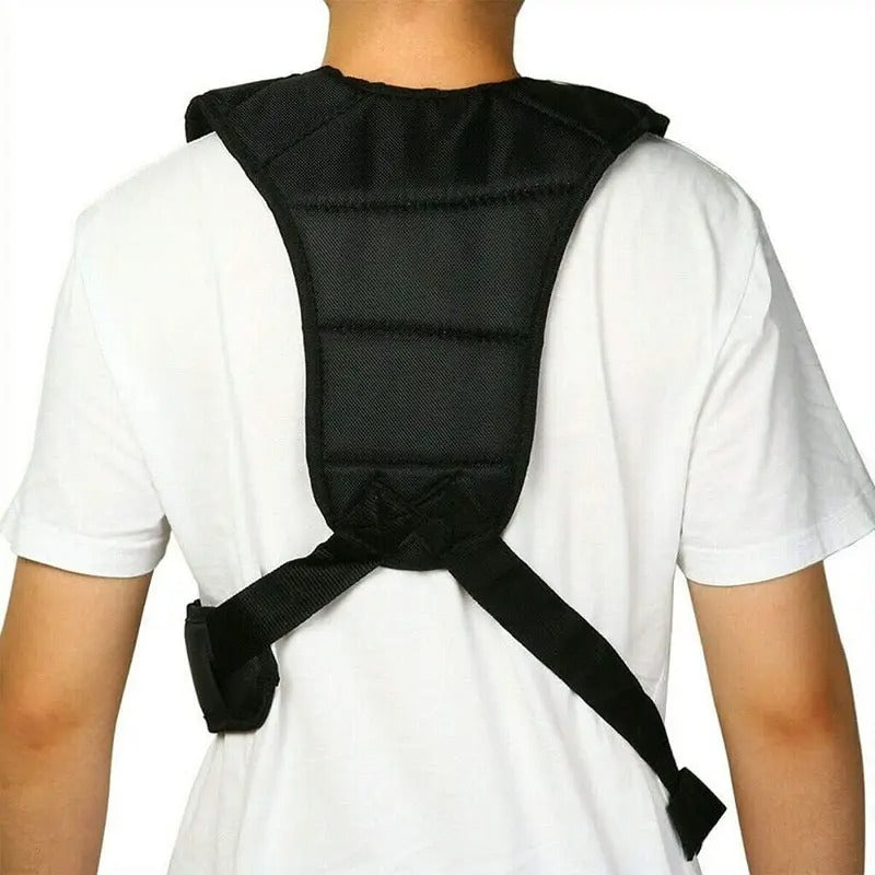 Double Shoulder Strimmer Padded Belt Harness Strap for Brush Cutter & Trimmer Lawn Mower Parts Garden Tools - KUDUPARTS