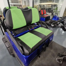 Ensemble de 4 housses de siège vertes pour voiturette de golf Club Car Precedent / Tempo (avant et arrière)