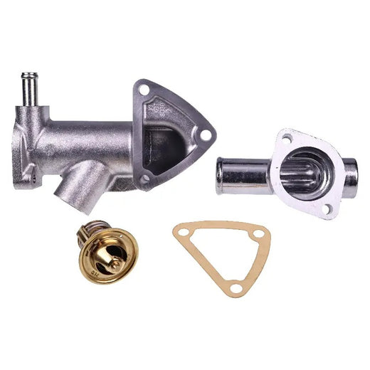 Thermostat 2500870 Cover 2810945 Complete Water Flange 5001956 554082 for Kubota Engine Z482 D662 D722 - KUDUPARTS