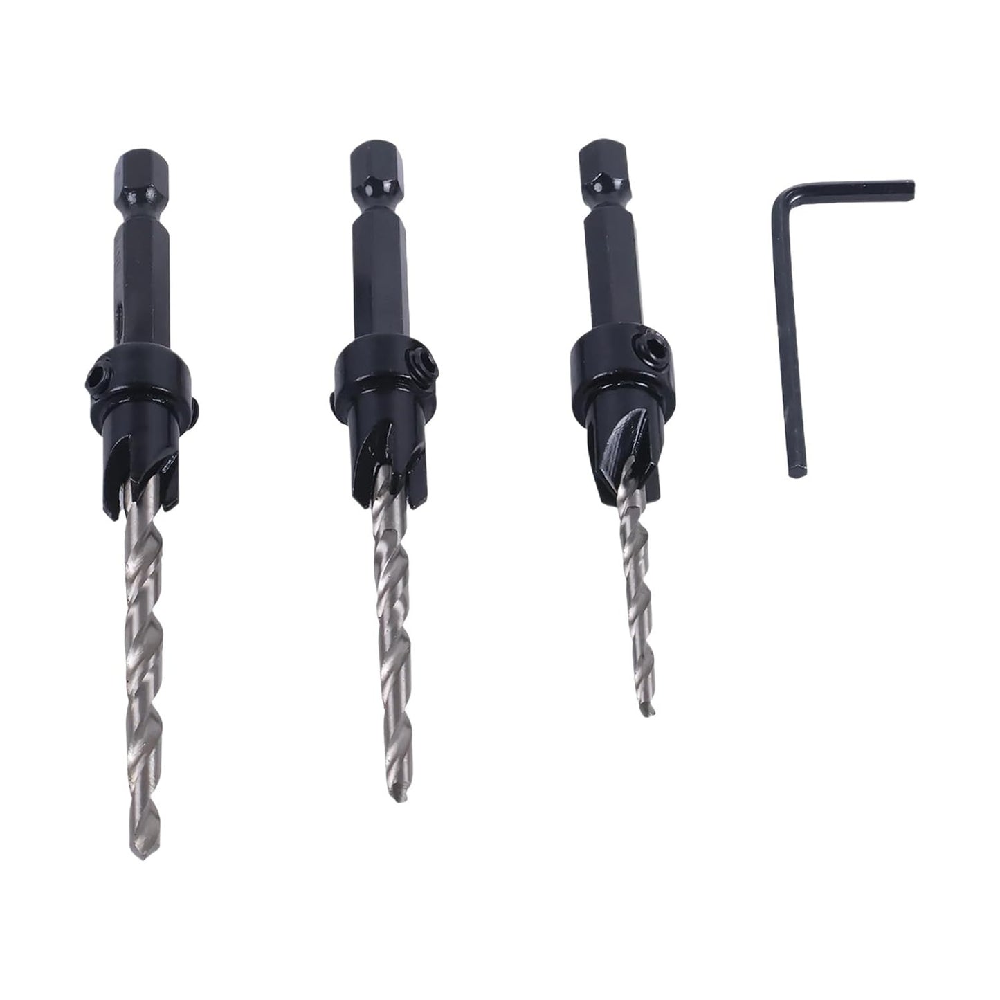 Aftermarket Milwaukee 48-13-5003 3 Pieces Countersink Drill Bit Set