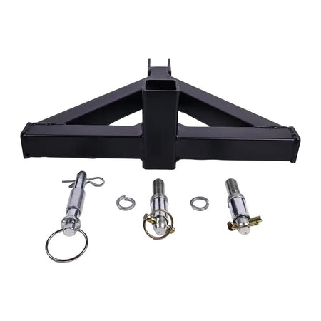 3 Points Trailer Receiver Hitch Tow Drawbar RR46908 for Caterpillar CAT Tractor - KUDUPARTS