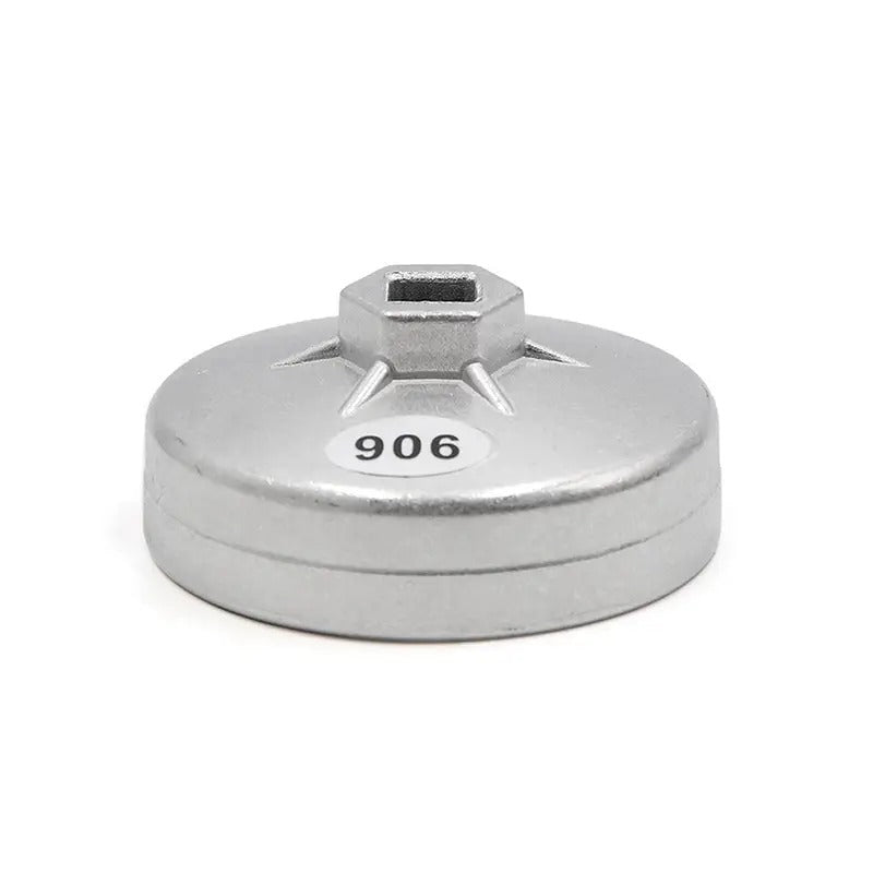 Clé à douille de 84 mm à 18 cannelures pour bouchon de filtre à huile, outil de démontage 906 pour voiture