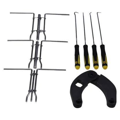 Clé à écrou réglable 1266 et kit d'outils d'installation de joint en U pour tige de piston de vérin hydraulique J05321 pour la plupart des équipements agricoles et de construction