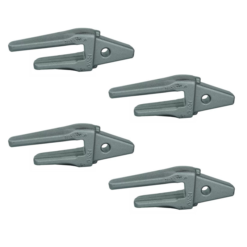 4PCS Bucket Tooth Adapter 2713-1222 for Komatsu Doosan Daewoo Excavator Solar 130LC-V 130W-V(1) 130W-V(2)
