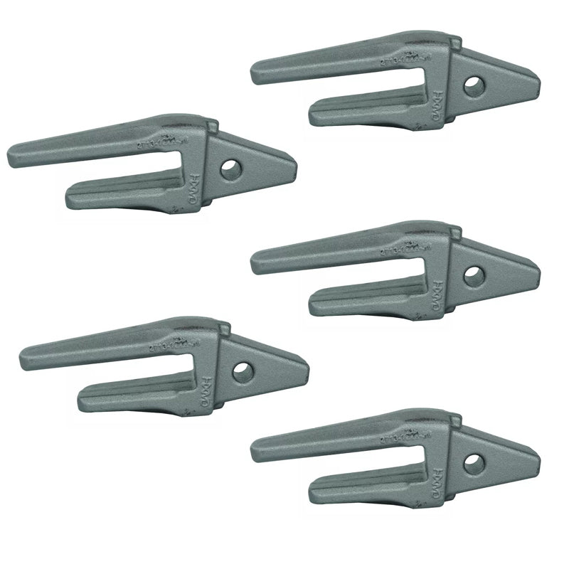 5PCS Bucket Tooth Adapter 2713-1222 for Komatsu Doosan Daewoo Excavator Solar 130LC-V 130W-V(1) 130W-V(2)