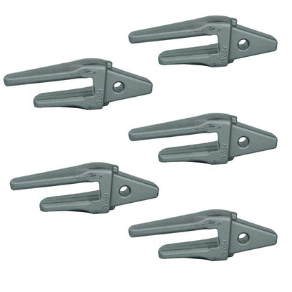 5PCS Bucket Tooth Adapter 2713-1222 for Komatsu Doosan Daewoo Excavator Solar 130LC-V 130W-V(1) 130W-V(2)
