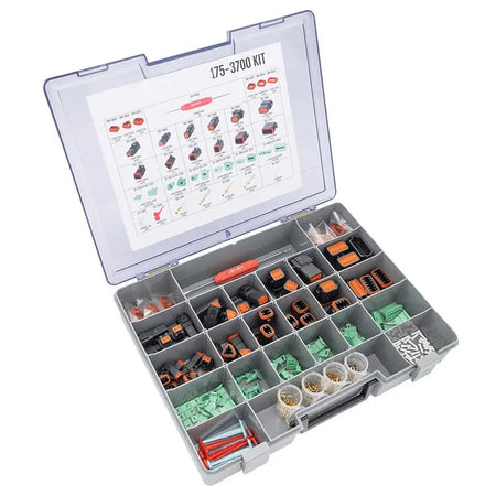 Deutsch Electrical Connector Kit 175-3700 for Caterpillar CAT Engine 3508B - KUDUPARTS