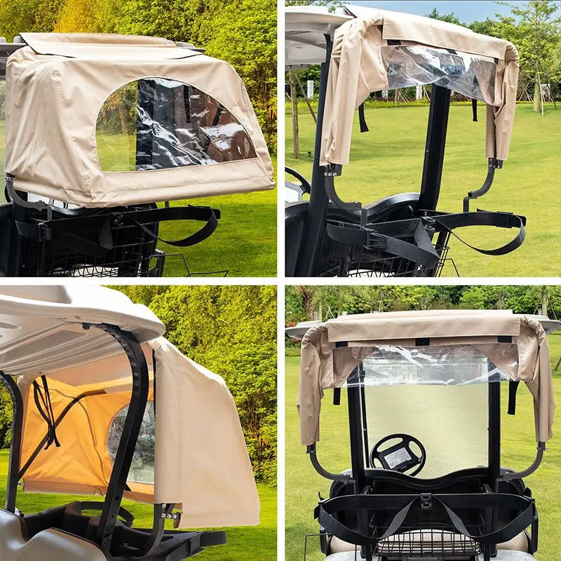 Golf Cart Bag Cover Kit 604666 for Club Car / EZGO / Yamaha / Ford - KUDUPARTS