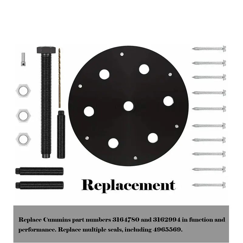 Outil de montage/démontage du manchon d'usure du joint arrière 3164780 pour moteurs Cummins ISX15, ISX12 et QSX