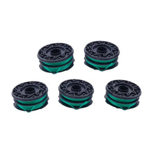5 Pieces Dual Line Trimmer Spool for Black & Decker DF-080-BKP